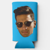 Custom Face Cutout Junggeselinnen-Abschied Geburts Selters Dosenkühler (Rückseite)