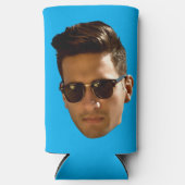 Custom Face Cutout Junggeselinnen-Abschied Geburts Selters Dosenkühler (Vorderseite)