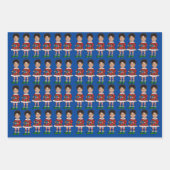 Custom Face Foto Elf Weihnachten Personalisiertes  Geschenkpapier Set (Vorderseite 2)