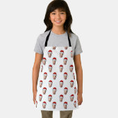 Custom Face Foto Weihnachtsmannmütze Weihnachtsges Schürze (Insitu)