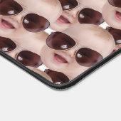 Custom Face Gift Funny Face Desk Accessoire Niedli Schreibtischunterlage (Ecke)