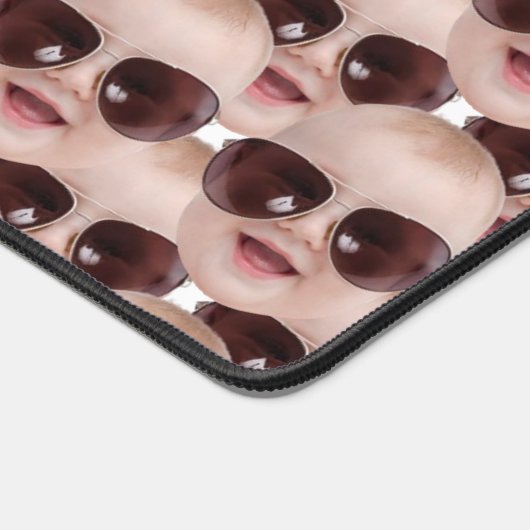 Custom Face Gift Funny Face Desk Accessoire Niedli Schreibtischunterlage (Ecke)