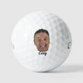 Custom Face Golf Balls - Personalized Photo Gift! Golfball (Vorderseite)
