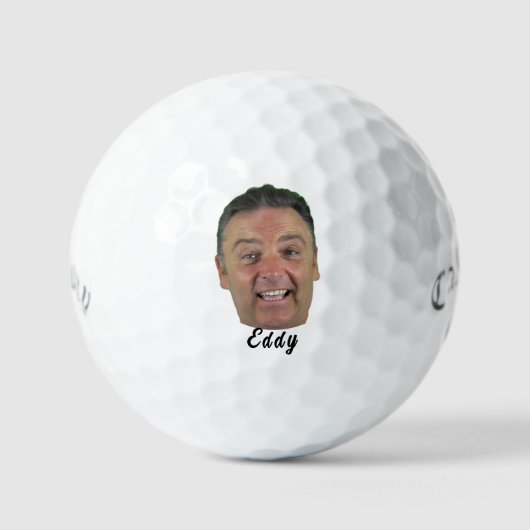 Custom Face Golf Balls - Personalized Photo Gift! Golfball (Vorderseite)
