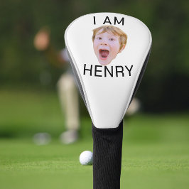 Custom Face Golf Geburtstagsparty Matching Headcover