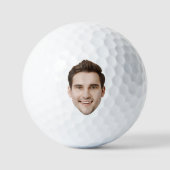 Custom Face Golf Geschenke für Männer Personalisie Golfball (Vorderseite)