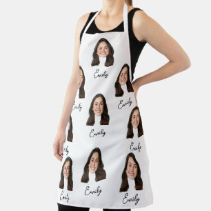 Custom Face Koch Küche Funny Gift für Frauen Männe Schürze