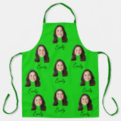 Custom Face Koch Küche Funny Gift für Frauen Männe Schürze (Vorderseite)