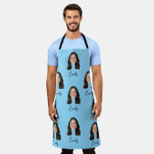 Custom Face Koch Küche Funny Gift für Frauen Männe Schürze (Getragen)