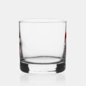 Custom Face Photo Santa Hat Christmas Whiskyglas (Links)