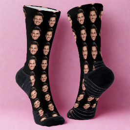 Custom Face Socks, Personalized Photo Picture Socken