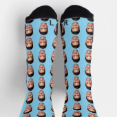  Custom Face Socks Socken (Oben)