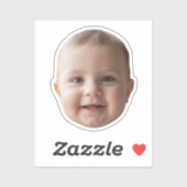 Custom Face Stickers Personalized Face Photo Aufkleber (Blatt)