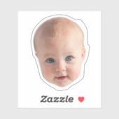 Custom Face Stickers – Personalized Photo Decals Aufkleber (Blatt)
