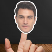 Custom Face Stickers – Personalized Photo Decals Aufkleber