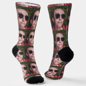 Custom Faces Photo Socks Socken (Gewinkelt)