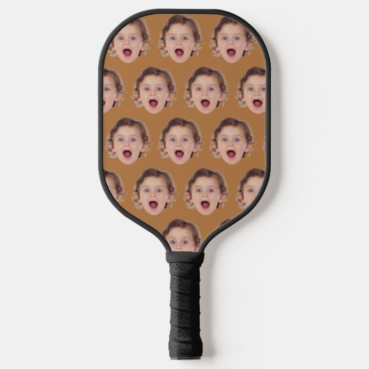 Custom Faces Pickleball Paddle, Personalized Schläger (Vorderseite)