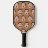 Custom Faces Pickleball Paddle, Personalized Schläger (Rückseite)