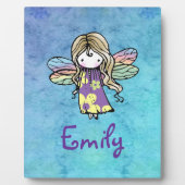 Custom Fairy Self Stehend Plaque for Girls Room Fotoplatte (Vorderseite)