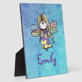 Custom Fairy Self Stehend Plaque for Girls Room Fotoplatte (Seite)