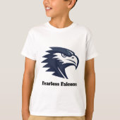 Custom Falcons Youth T - Shirt (Name und Nummer) (Vorderseite)