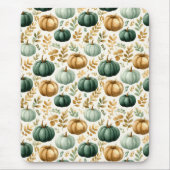 Custom Fall Pumpkin Foto Frame Mousepad (Vorne)