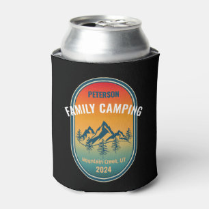 Custom Family Camping Vintag Sunset Adventure Dosenkühler