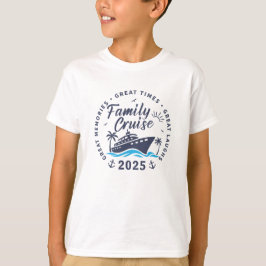 Custom Family Cruise Group Matching Kreuzfahrt T-Shirt