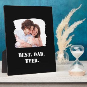 Custom Family Foto Bester Vater je Vatertag Fotoplatte