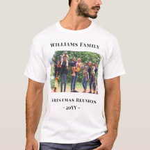 Custom Family Foto Christmas Wiedersehen Personali