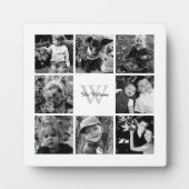 Custom Family Foto Collage Fotoplatte (Vorderseite)