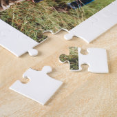 Custom Family Foto Collage Jigsaw Puzzle (Seite)