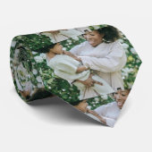 Custom Family Foto Collage Krawatte (Gerollt)