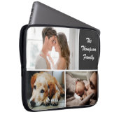 Custom Family Foto Collage Laptopschutzhülle (Vorne Rechts)