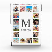 Custom Family Foto Collage Personalized White (Vorderseite)
