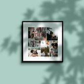 CUSTOM FAMILY FOTO COLLAGE POSTER UND DRUCK