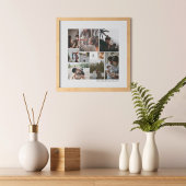 CUSTOM FAMILY FOTO COLLAGE POSTER UND DRUCK