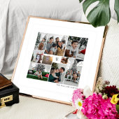 CUSTOM FAMILY FOTO COLLAGE POSTER UND DRUCK