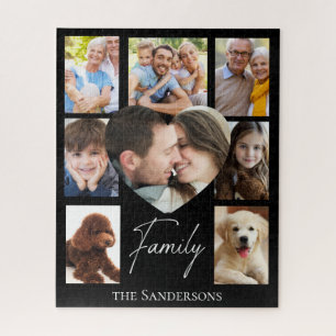 Custom Family Foto Collage Puzzle