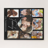 Custom Family Foto Collage Puzzle (Horizontal)