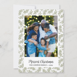 Custom Family Foto Cypress Holiday Weihnachtskarte Feiertagskarte