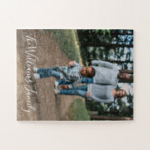 Custom Family Foto Jigsaw Puzzle (Horizontal)