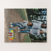 Custom Family Foto Jigsaw Puzzle (Horizontal)