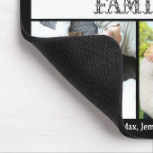 Custom Family Foto Mousepad (Ecke)