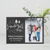 Custom Family Foto Weihnachten Weihnachten Saisonf (Stehend Vorderseite)