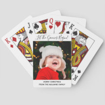 Custom Family Foto Weihnachts Party Game 