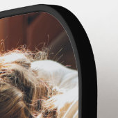 Custom Family Foto Weihnachtsgeschenk Pickleball Schläger (Linke Seite)