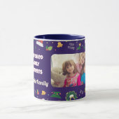 Custom Family Foto Weihnachtsgeschenke für Tochter Tasse (Zentrum)