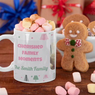 Custom Family Foto Weihnachtsgeschenke für Tochter Tasse