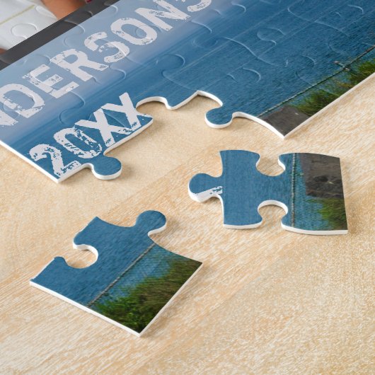 Custom Family Foto West Quoddy Lighthouse Puzzle (Seite)